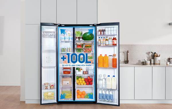Những ưu điểu của các mẫu tủ lạnh samsung đem lại