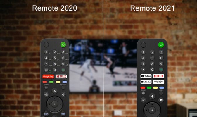 Remote trên tivi 2021 có gì mới