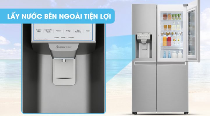 Tủ lạnh LG InstaView 601 lít GR-X247JS