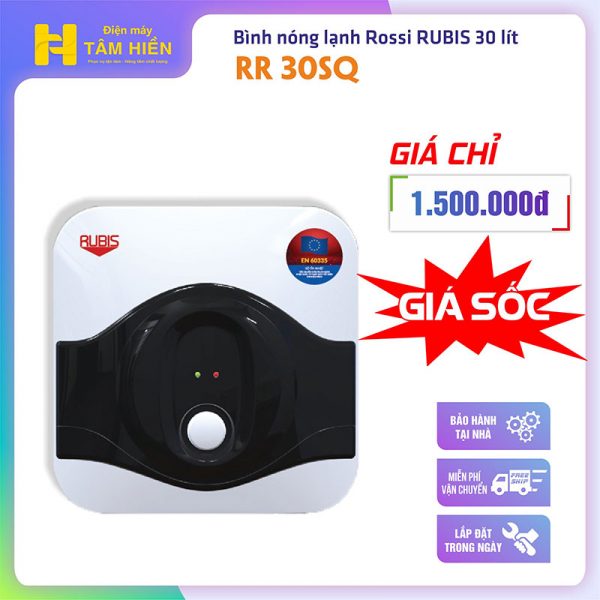 Bình nóng lạnh Rossi RUBIS RR 30SQ