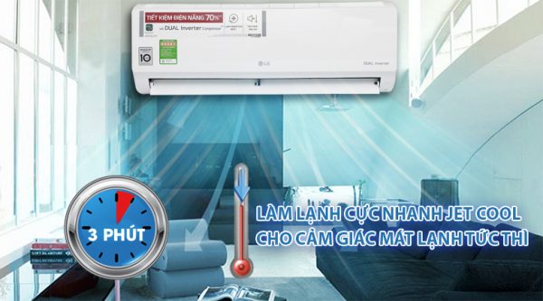 Máy lạnh LG Inverter 1 HP V10ENH