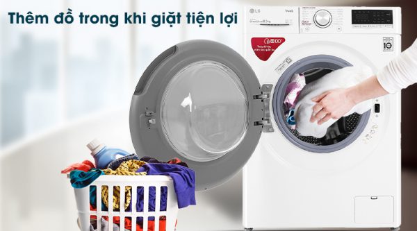 Máy giặt cửa trước LG Inverter 8.5 kg FV1408S4W