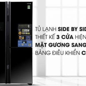 Tủ lạnh Hitachi Inverter 600 lít R-FM800PGV2 (GBK)